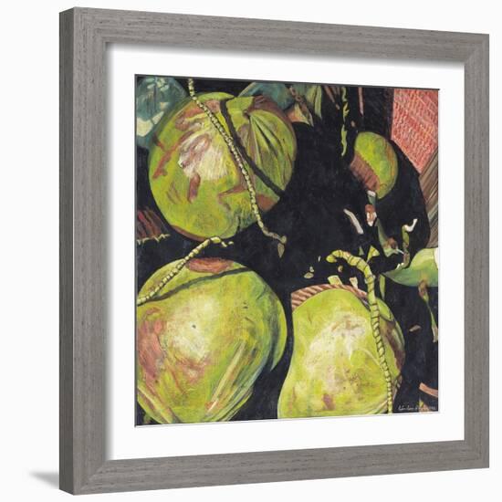 Coconuts, 2003-Pedro Diego Alvarado-Framed Giclee Print