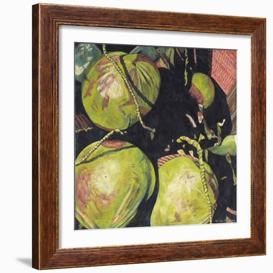 Coconuts, 2003-Pedro Diego Alvarado-Framed Giclee Print