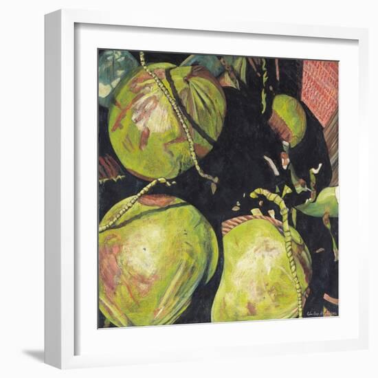 Coconuts, 2003-Pedro Diego Alvarado-Framed Giclee Print