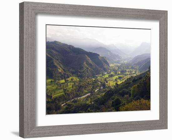 Cocora Valley, Salento, Colombia, South America-Christian Kober-Framed Photographic Print