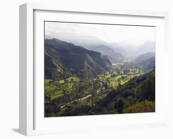 Cocora Valley, Salento, Colombia, South America-Christian Kober-Framed Photographic Print