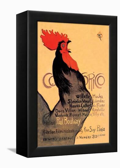 Cocorico, c.1899-Théophile Alexandre Steinlen-Framed Stretched Canvas