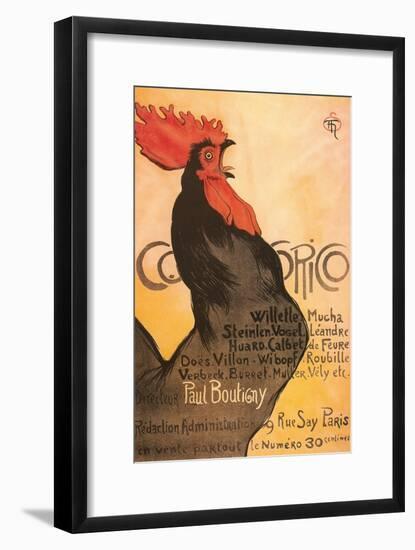 Cocorico, Rooster-null-Framed Art Print