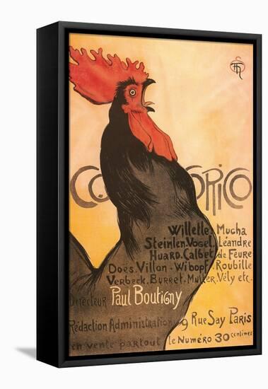 Cocorico, Rooster-null-Framed Stretched Canvas