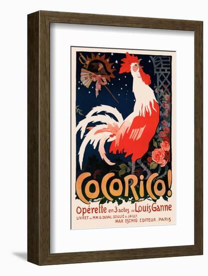 Cocorico!-Vintage Posters-Framed Giclee Print
