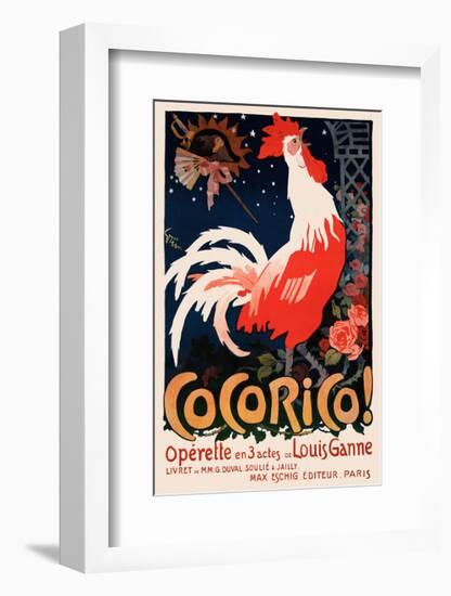 Cocorico!-Vintage Posters-Framed Giclee Print