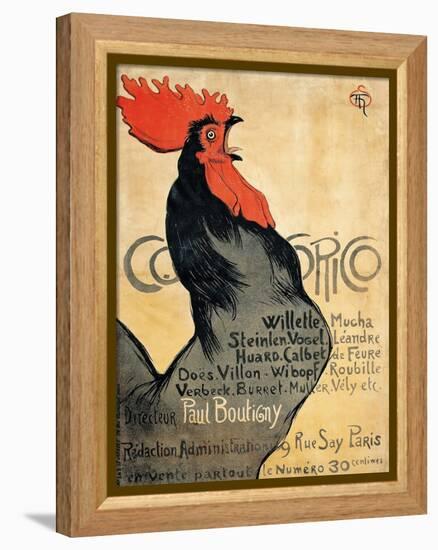 Cocorico-Théophile Alexandre Steinlen-Framed Premier Image Canvas