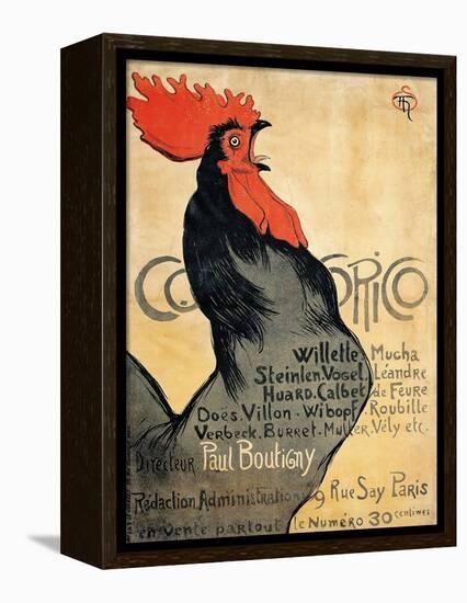 Cocorico-Théophile Alexandre Steinlen-Framed Premier Image Canvas