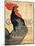 Cocorico-Théophile Alexandre Steinlen-Mounted Giclee Print