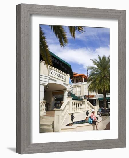 Cocowalk Shopping Mall in Coconut Grove, Miami, Florida, United States of America, North America-Richard Cummins-Framed Photographic Print