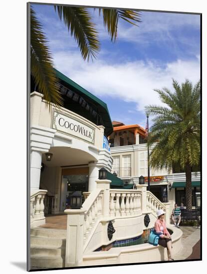 Cocowalk Shopping Mall in Coconut Grove, Miami, Florida, United States of America, North America-Richard Cummins-Mounted Photographic Print
