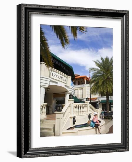 Cocowalk Shopping Mall in Coconut Grove, Miami, Florida, United States of America, North America-Richard Cummins-Framed Photographic Print