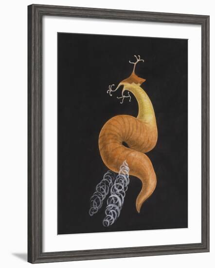 Cod Worm-Philip Henry Gosse-Framed Giclee Print