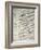 Codex Leicester: Science of Waves-Leonardo da Vinci-Framed Giclee Print