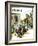 "Coed Tourists in Italy" Saturday Evening Post Cover, August 2, 1958-Constantin Alajalov-Framed Giclee Print