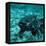 Coelacanth Fish-Peter Scoones-Framed Premier Image Canvas