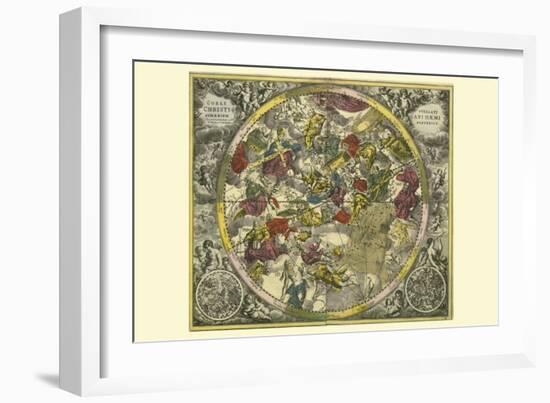 Coelistellati Christianihaemi-Andreas Cellarius-Framed Art Print