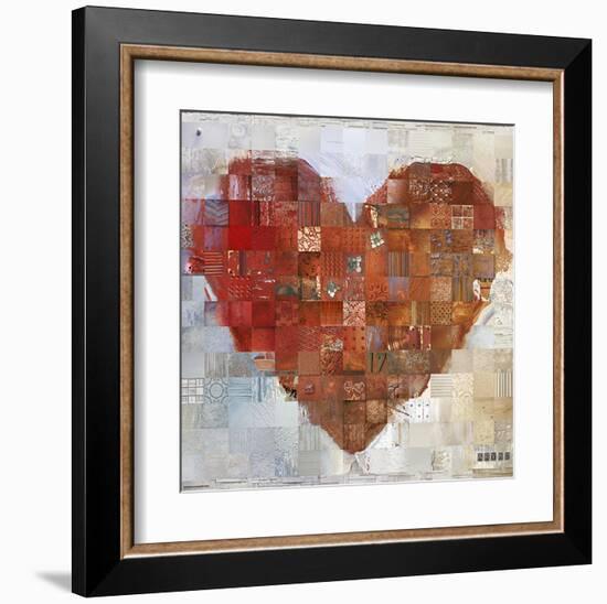 Cœur à vif-ARY KP-Framed Art Print