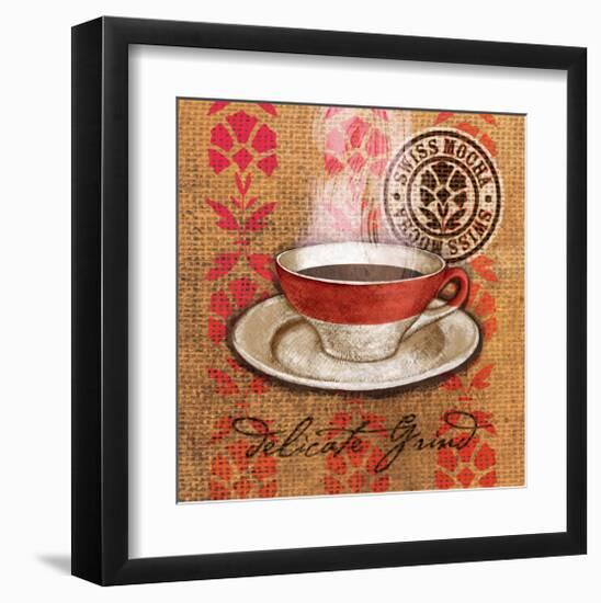 Coffe Cup Grind-Alan Hopfensperger-Framed Art Print