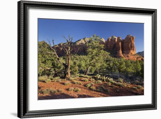 Coffe Pot Rock, Buena Vista Drive, Sedona, Arizona, Usa-Rainer Mirau-Framed Photographic Print