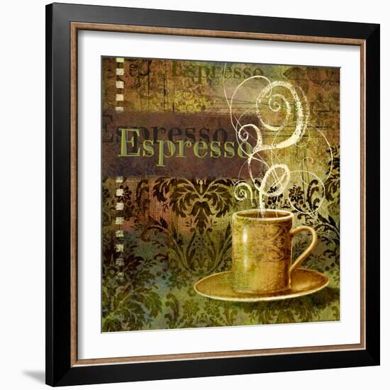 Coffee 3 Espresso-Viv Eisner-Framed Art Print