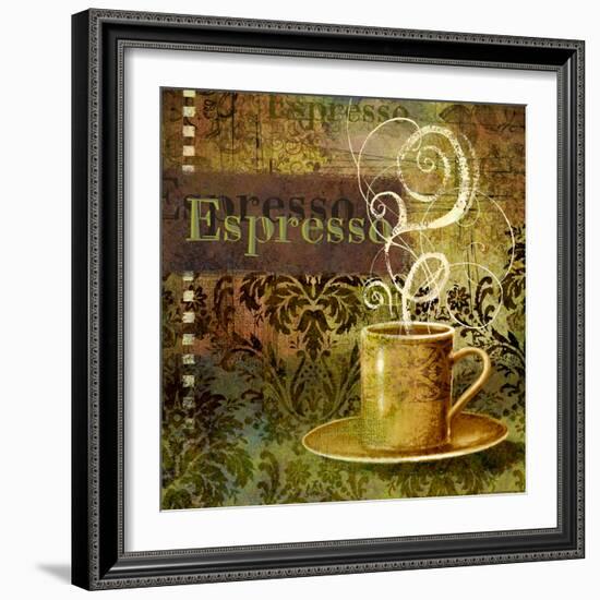 Coffee 3 Espresso-Viv Eisner-Framed Art Print