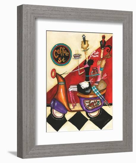 Coffee 5-Cents-Jennifer Garant-Framed Giclee Print