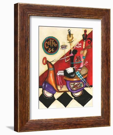 Coffee 5-Cents-Jennifer Garant-Framed Giclee Print