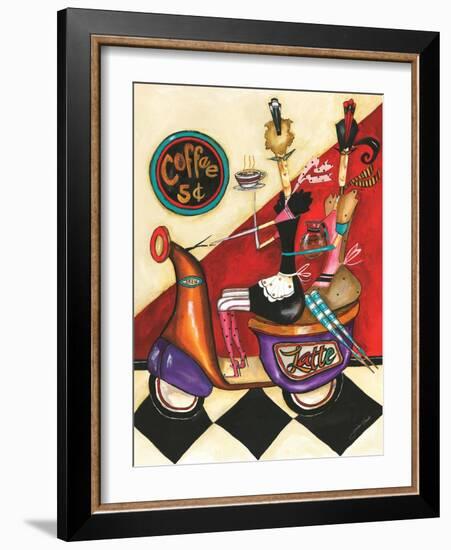 Coffee 5-Cents-Jennifer Garant-Framed Giclee Print