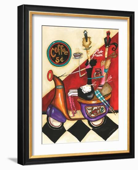 Coffee 5-Cents-Jennifer Garant-Framed Giclee Print