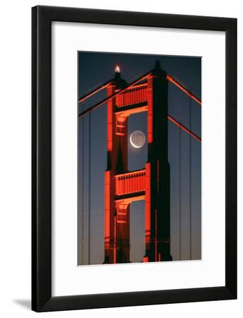 Coffee And Crescent Moon Alignment Golden Gate Bridge San Francisco Photographic Print By Vincent James Art Com