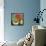 Coffee and Red Bird-Tim Nyberg-Framed Premier Image Canvas displayed on a wall