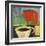 Coffee and Red Bird-Tim Nyberg-Framed Giclee Print