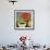 Coffee and Red Bird-Tim Nyberg-Framed Giclee Print displayed on a wall