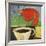 Coffee and Red Bird-Tim Nyberg-Framed Giclee Print