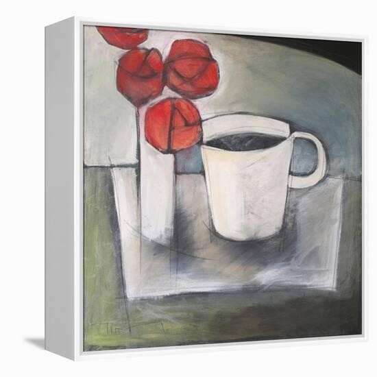 Coffee and Roses-Tim Nyberg-Framed Premier Image Canvas