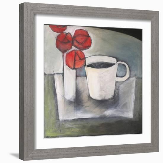 Coffee and Roses-Tim Nyberg-Framed Giclee Print