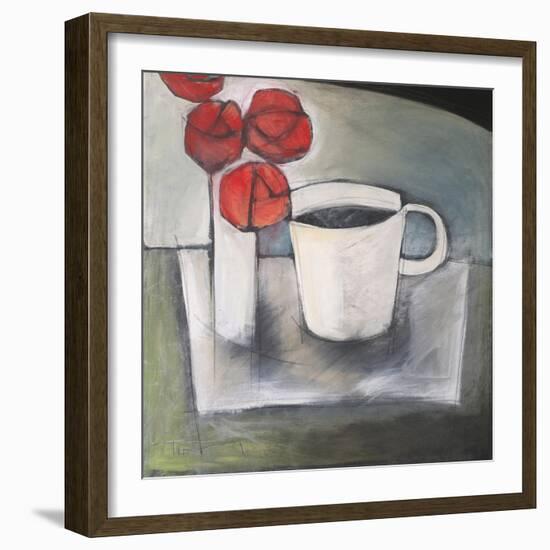 Coffee and Roses-Tim Nyberg-Framed Giclee Print