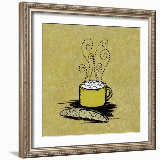 Coffee Art 4-Herb Dickinson-Framed Photographic Print