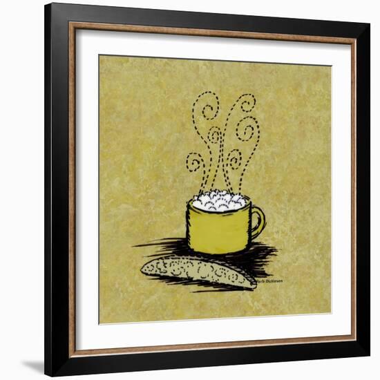 Coffee Art 4-Herb Dickinson-Framed Photographic Print