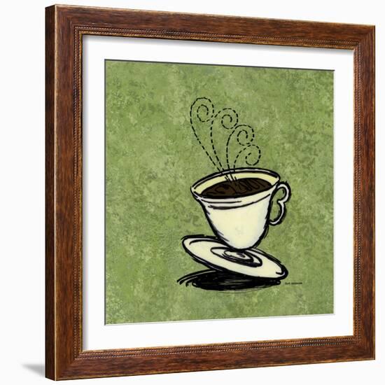 Coffee Art Green-Herb Dickinson-Framed Photographic Print