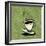 Coffee Art Green-Herb Dickinson-Framed Photographic Print