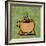 Coffee Art Green-Herb Dickinson-Framed Photographic Print