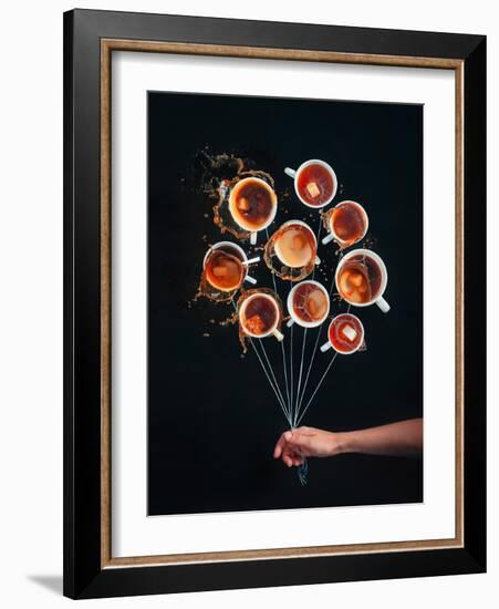 Coffee Balloons-Dina Belenko-Framed Photographic Print