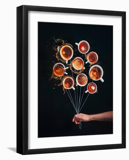 Coffee Balloons-Dina Belenko-Framed Photographic Print