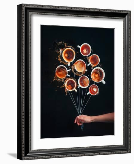 Coffee Balloons-Dina Belenko-Framed Photographic Print