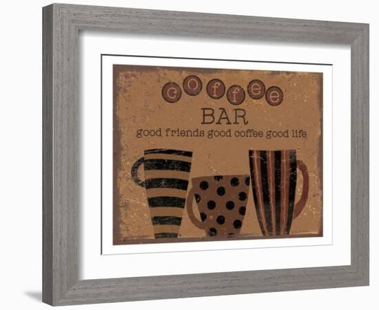 Coffee Bar-Dan Dipaolo-Framed Art Print