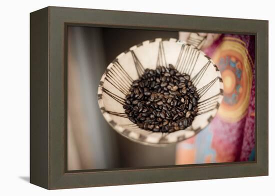 Coffee Beans, Omo Valley, Ethiopia, Africa-Ben Pipe-Framed Premier Image Canvas