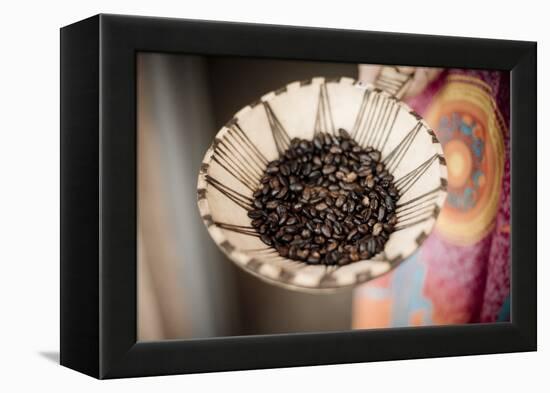 Coffee Beans, Omo Valley, Ethiopia, Africa-Ben Pipe-Framed Premier Image Canvas