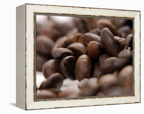 Coffee Beans-Gustavo Andrade-Framed Premier Image Canvas